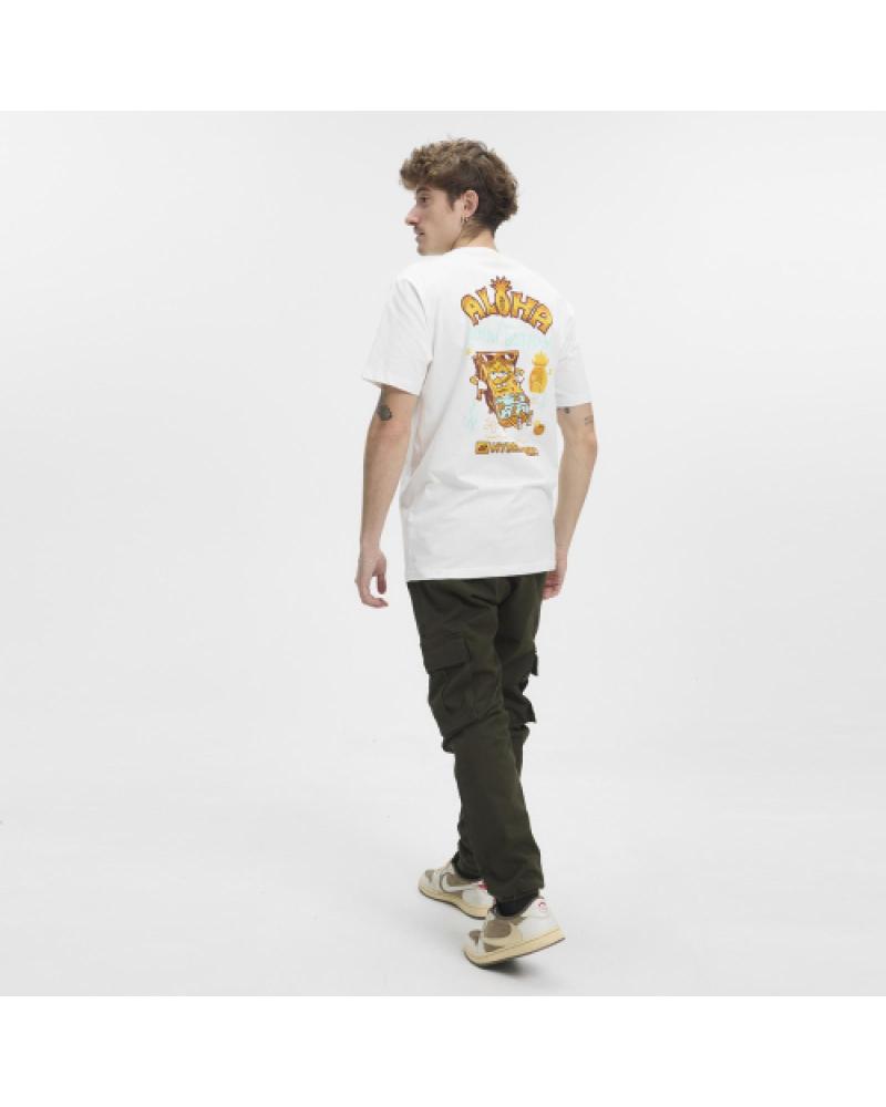 CAMISETA MANGA CORTA HYDROPONIC SB LUAU SS 01 BLANCA 01-WHITE