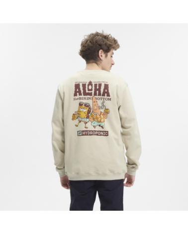 HYDROPONIC SWEATSHIRT SB DUO CW - STONE 01-STONE