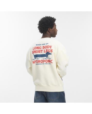 HYDROPONIC DACHSHUND CW 01 OFF WHITE SWEATSHIRT 01-OFF WHITE