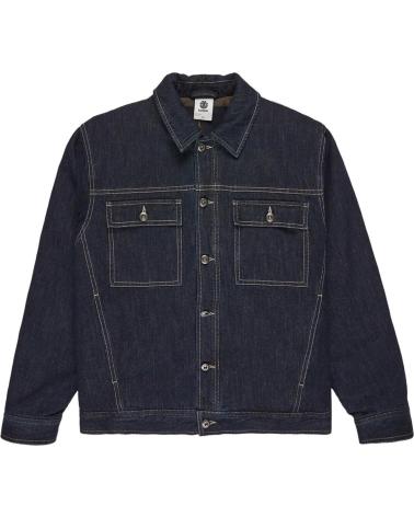 ELEMENT CHAQUETA VAQUERA TRUCKER DENIM BLUE NAN