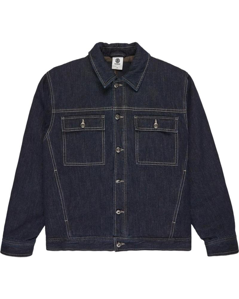 ELEMENT CHAQUETA VAQUERA TRUCKER DENIM BLUE NAN