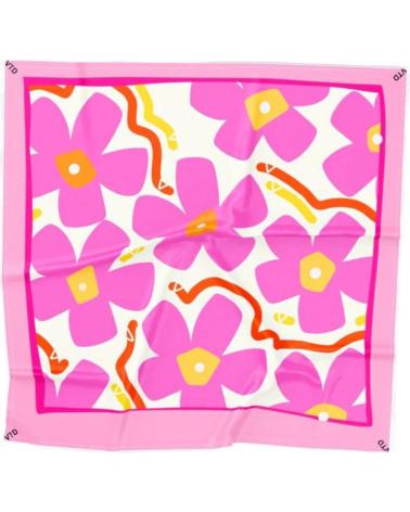 FOULARD VERB TO DO PINK FLOWERS ROSA STMPD STMPD