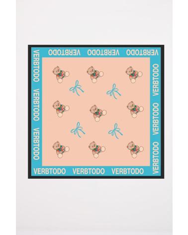 FOULARD VERB TO DO TEDDY BLUE NUDE STMPD STMPD