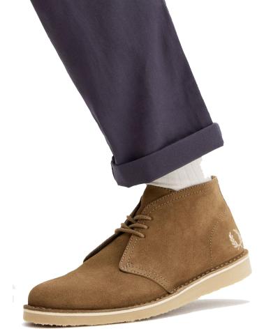 BOTA FRED PERRY HAWLEY SUEDE B9352-41 CASTANHA BROWN