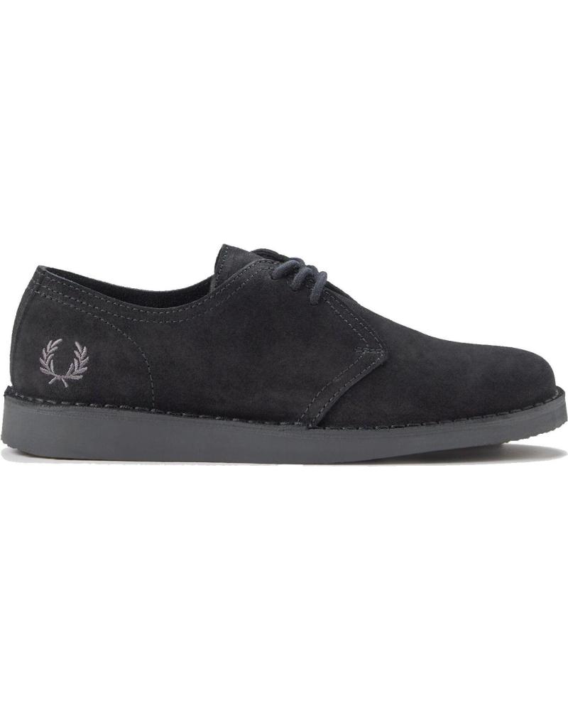 FRED PERRY HAWLEY SUEDE B9350 - 41 BLACK