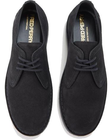FRED PERRY HAWLEY SUEDE B9350 - 41 BLACK