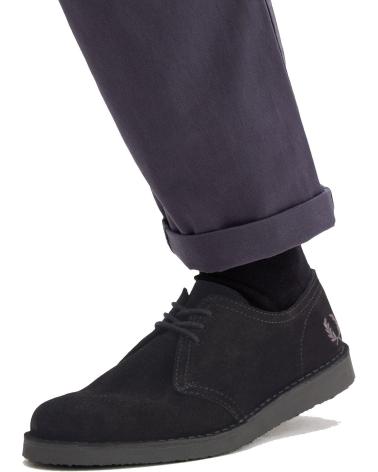 FRED PERRY HAWLEY SUEDE B9350 - 41 BLACK