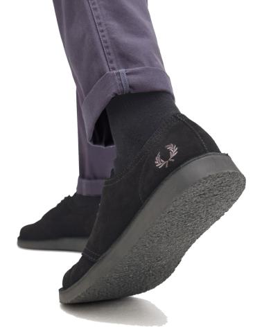 FRED PERRY HAWLEY SUEDE B9350 - 41 BLACK