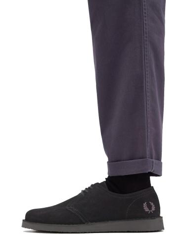 FRED PERRY HAWLEY SUEDE B9350 - 41 BLACK