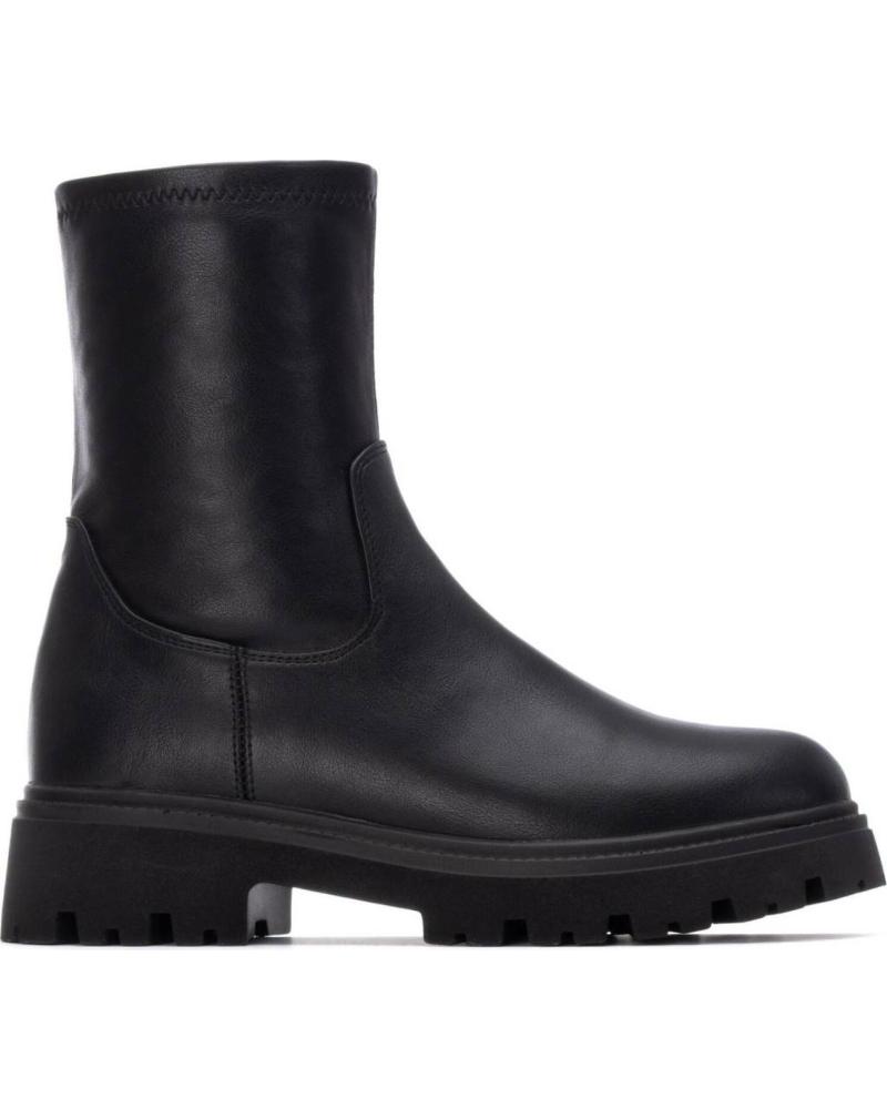 BOTIM XTI 130457 PRETO COM SOLA TRATORADA NEGRO