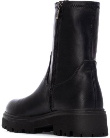 BOTIM XTI 130457 PRETO COM SOLA TRATORADA NEGRO