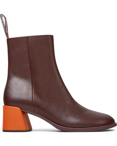 CAMPER BOTINES DE PIEL TWINS K400798 BURDEOS006