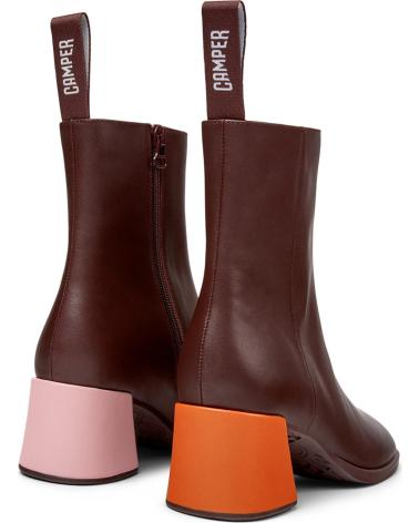 CAMPER BOTINES DE PIEL TWINS K400798 BURDEOS006