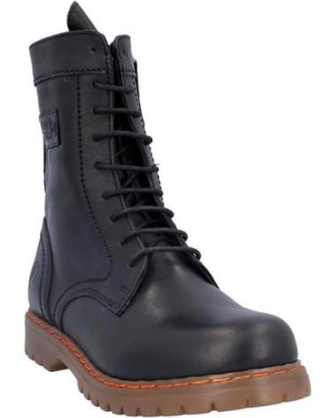 CORONEL TAPIOCCA C350 FLACHE STIEFELETTEN SCHWARZ NEGRO
