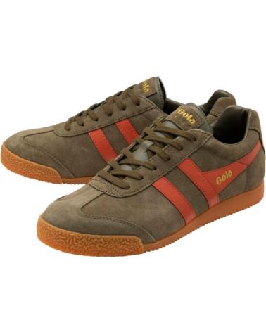 SNEAKERS GOLA HARRIER VERDE KHAKI VERDE