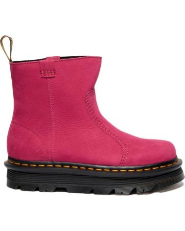 DR MARTENS ZEBZAG STIEFELETTEN FUCHSIA MORADO