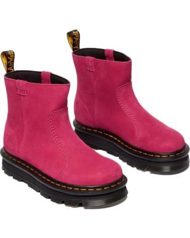 DR MARTENS ZEBZAG STIEFELETTEN FUCHSIA MORADO