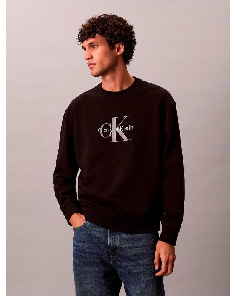 CALVIN KLEIN SUDADERAS DE CHICO LV04RD242G NEGRO