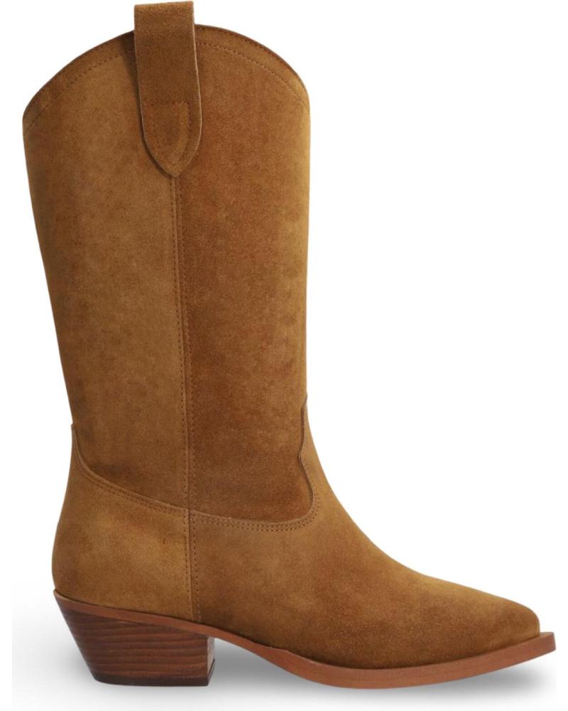 ALPE WESTERN COWBOYSTIEFEL BABY SILK LEDER BRAUN MARRóN
