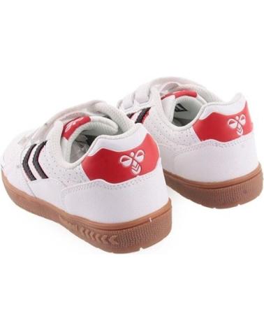HUMMEL ZAPATILLAS PLAYFUL INDOOR JR WHITE-RED