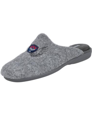 DEVALVERDE PANTOFOLE DA UOMO 3546 - GRIGIO GRIS