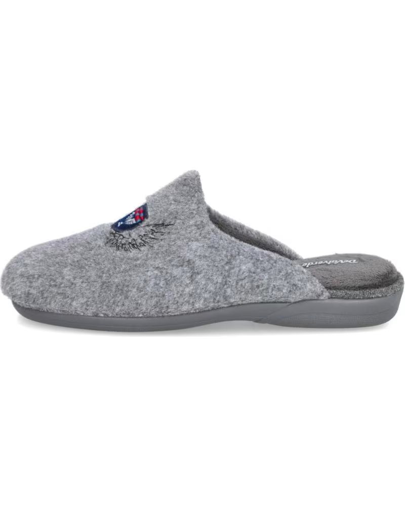 DEVALVERDE ZAPATILLAS DE CASA 070-527768 EN PARA HOMBRE GRIS