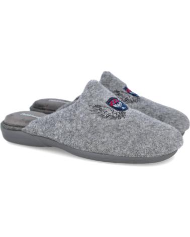 DEVALVERDE PANTOFOLE DA UOMO 3546 - GRIGIO GRIS