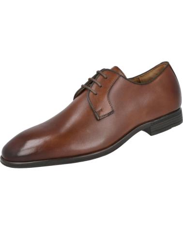 BAERCHI 1090 CHAUSSURES À LACETS EN CUIR MARRON ÉLÉGANT CUERO
