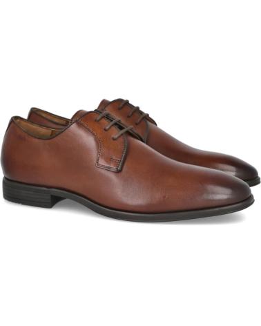 BAERCHI 1090 CHAUSSURES À LACETS EN CUIR MARRON ÉLÉGANT CUERO
