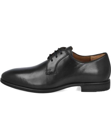 BAERCHI 1090 SCARPE STRINGATE IN PELLE NERA CLASSICA NEGRO