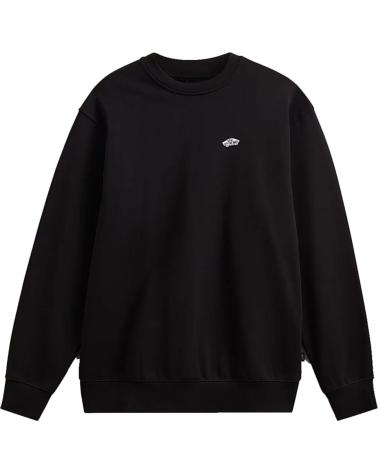 SWEATSHIRT VANS STYLE 76 II LOOSE FIT CREW NOIR AVEC LOGO BLANC NAN