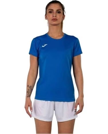 JOMA CAMISETA DEPORTIVA MANGA CORTA AZUL NIÑOS