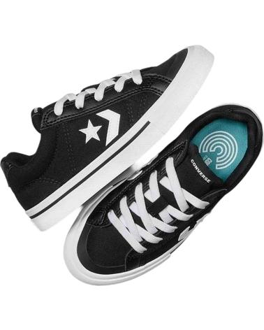 CONVERSE BLACK CASUAL SNEAKERS FOR GIRLS NEGRO