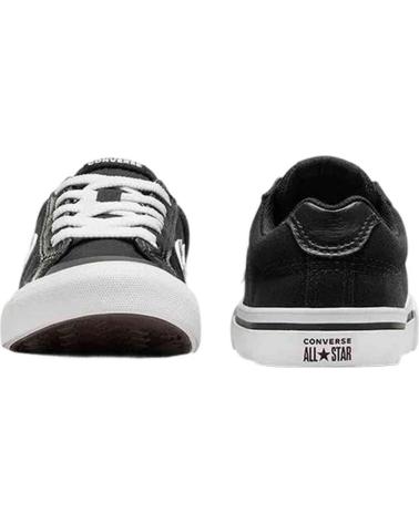 CONVERSE BLACK CASUAL SNEAKERS FOR GIRLS NEGRO