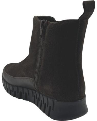 BOTTINE PIESANTO EN DAIM MARRON MARRóN