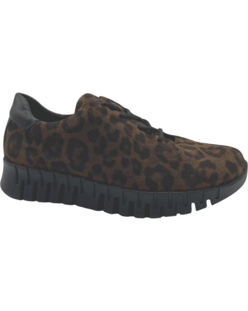 PIESANTO SNEAKER STAMPA ANIMALIER MARRONE MARRóN