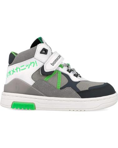 BIOMECANICS STIVALETTI SPORTIVI 251237 BIOEVOLUTION CASUAL BIANCO VERDE BLANCOVERDEA543