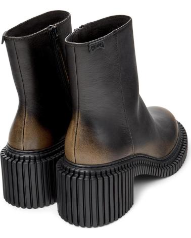 CAMPER PIX LONDON STIVALETTO K400804 NERO MARRONE NEGROMARRON002