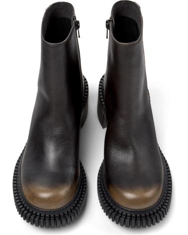 CAMPER PIX LONDON STIVALETTO K400804 NERO MARRONE NEGROMARRON002