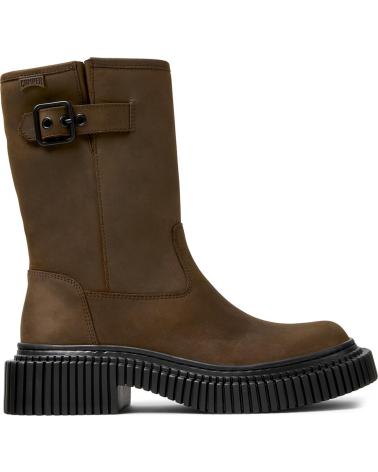 CAMPER STIVALI A MEZZA GAMBA PIX BERLIN K400807 IN PELLE MARRONE MARRON001