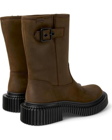 CAMPER STIVALI A MEZZA GAMBA PIX BERLIN K400807 IN PELLE MARRONE MARRON001