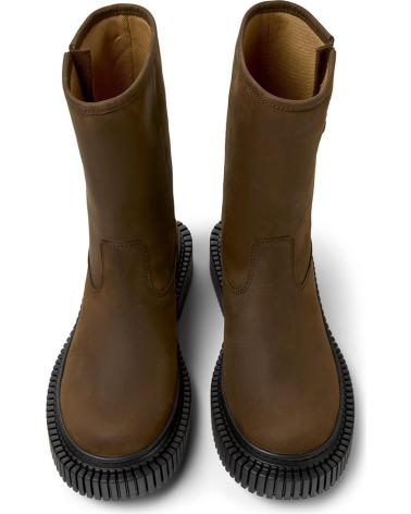 CAMPER STIVALI A MEZZA GAMBA PIX BERLIN K400807 IN PELLE MARRONE MARRON001