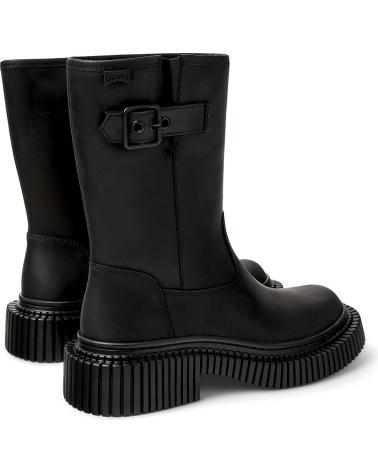 CAMPER STIVALI A MEZZA GAMBA PIX BERLIN K400807 IN PELLE NERA NEGRO002