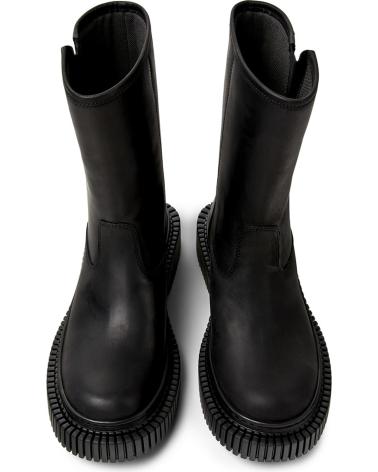 CAMPER STIVALI A MEZZA GAMBA PIX BERLIN K400807 IN PELLE NERA NEGRO002