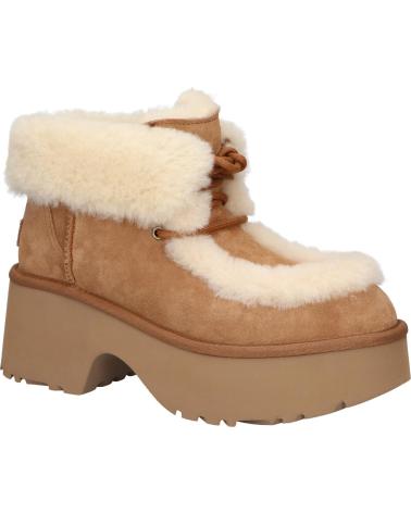 DAMENSTIEFEL UGG W NEW HEIGHTS LACE UP CHESTNUT 1171532 CHESTNUT