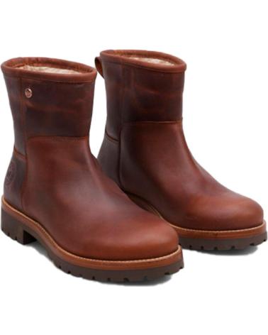 PANAMA JACK GRACE CUIR MARRON MARRóN