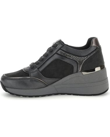 BASKET STONEFLY MINA-1 EN CUIR ANTHRACITE ANTRACITA