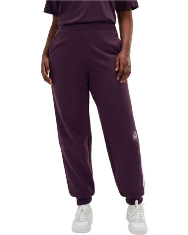ELLESSE PURPLE TRACK PANTS WITH SIDE STRIPES MORADO
