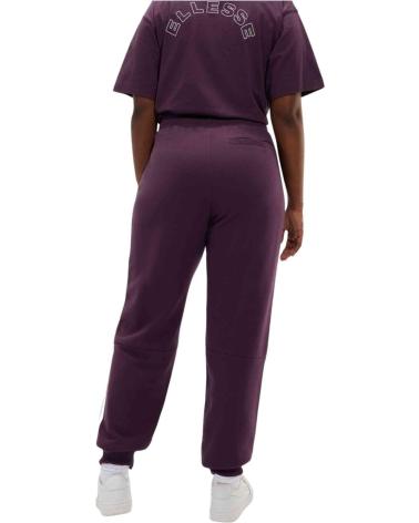 ELLESSE PURPLE TRACK PANTS WITH SIDE STRIPES MORADO