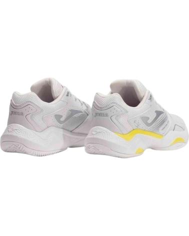 JOMA CASUAL-SNEAKER WEISS MIT LILA- UND PASTELLGELB-AKZENTEN VERDE